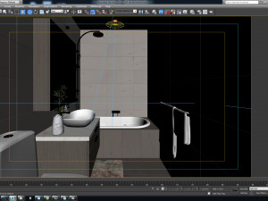 qm house interior 3D Модель