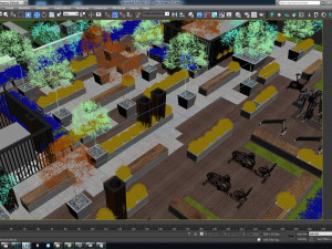 sky garden 3D मॉडल