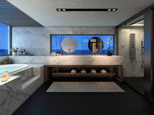 os banheiros Modelo 3D