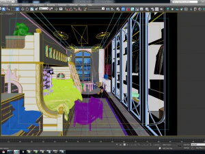 th bedroom for girl 3D Model