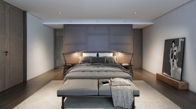 vct bedroom 3D Model .c4d .max .obj .3ds .fbx .stl .blend 