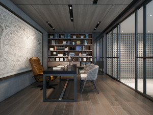 vct home library 3D-Modell