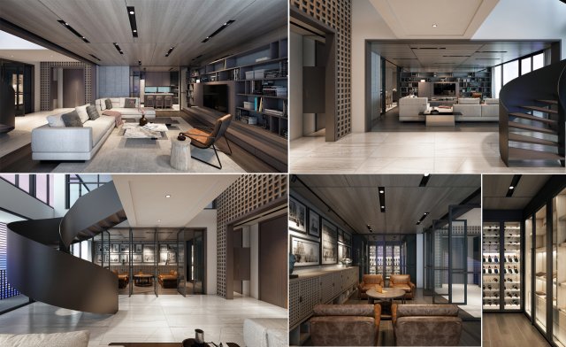 vtc 6th floor interior design 3Dモデル .c4d .max .obj .3ds .fbx .stl .blend 