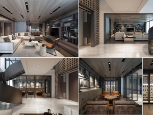 vtc 6th floor interior design Modelo 3D