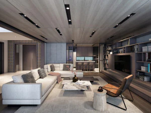 vtc 6th floor interior design 3D Model