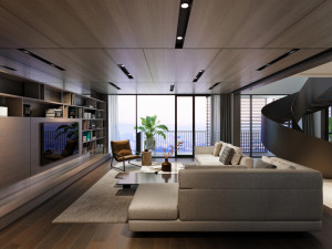 vtc 6th floor interior design 3Dモデル