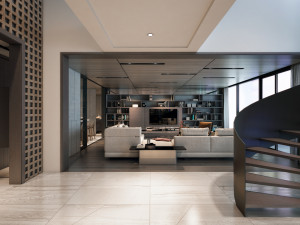vtc 6th floor interior design 3Dモデル