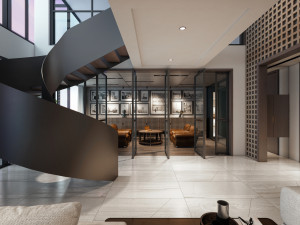 vtc 6th floor interior design 3Dモデル