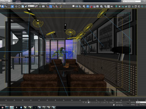 vtc 6th floor interior design 3Dモデル