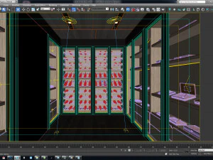 vtc 6th floor interior design 3D Model