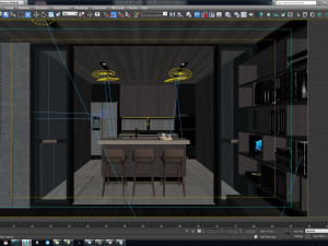 vtc 6th floor interior design 3Dモデル