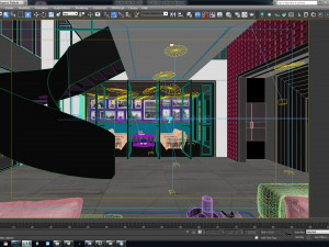 vtc 6th floor interior design 3Dモデル