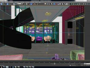 vtc 6th floor interior design 3D Model