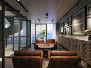 Vtc cigar and wine room Modelo 3D