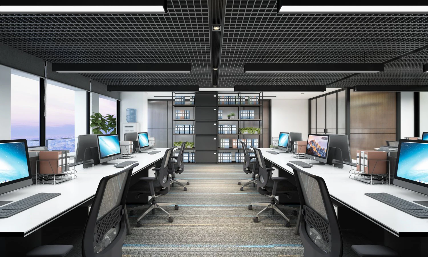 vtc office interiors 3D Model .c4d .max .obj .3ds .fbx .stl .blend 