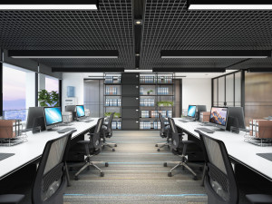 vtc office interiors 3D Model