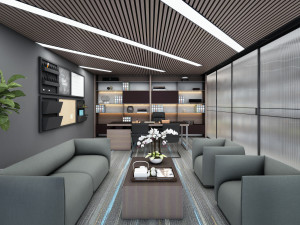 vtc office interiors 3D Model