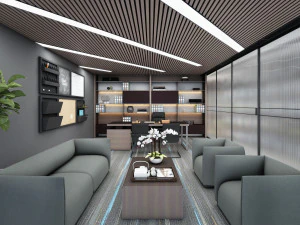 vtc office interiors 3D Model