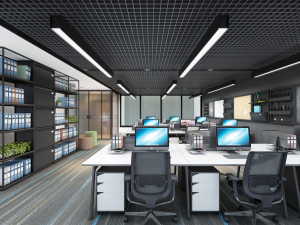 vtc office interiors 3D Model