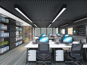 vtc office interiors 3D Model
