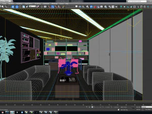 vtc office interiors 3D Model