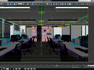 vtc office interiors 3D Model