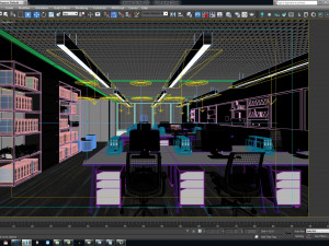 vtc office interiors 3D Model