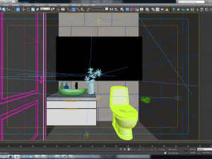 vtc office interiors 3D Model