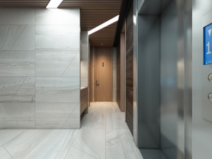 vtc office reception interior 3D 模型