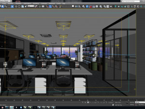 vtc office working space 3Dモデル