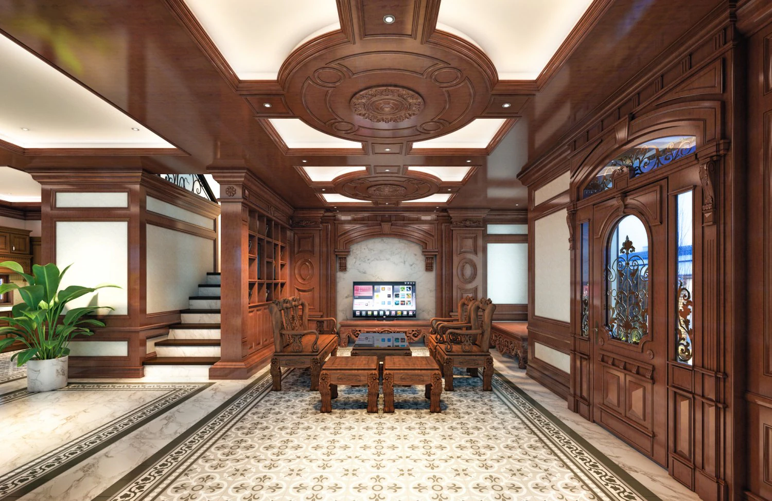 interior de la casa Modelo 3D .c4d .max .obj .3ds .fbx .stl .blend 