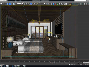 aq hotel room o1 3D Model