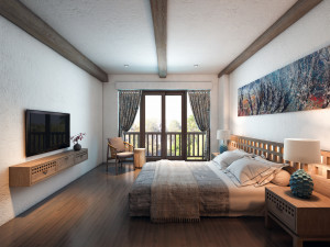 aq hotel room t3 Modèle 3D