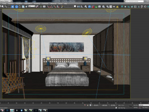 aq hotel room t3 Modèle 3D