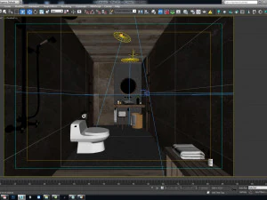 aq hotel room t3 3D Model