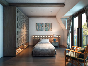 aq hotel room t4 3D Модель
