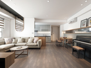 m apartment interior Model 3D