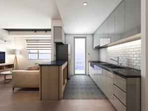 m apartment interior Model 3D