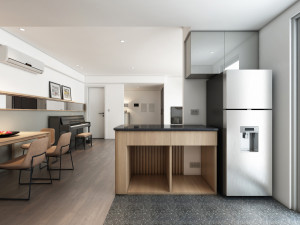 m apartment interior Model 3D