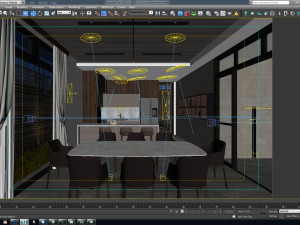 aquy livingroom interior 3D Model
