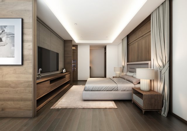aquy master bedroom Modelo 3D .c4d .max .obj .3ds .fbx .stl .blend 