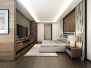 aquy master bedroom 3D 模型