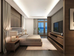 aquy master bedroom 3D Model