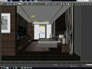 aquy master bedroom Modelo 3D