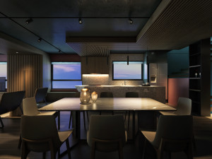 2 aqu livingroom interior 3D 모델