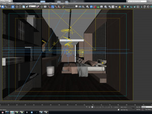 aquang 2 bedrooms 3D मॉडल