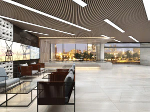 Empfang im VTC-B&uuml;ro 3D Modell