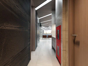 Empfang im VTC-B&uuml;ro 3D Modell