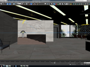 vtc office reception 3D-Modell
