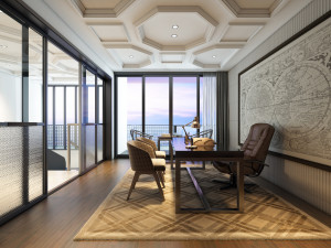 master bedroom interior design vtc Model 3D